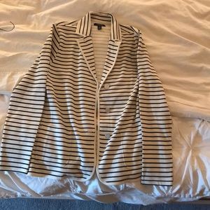 Chaps striped blazer